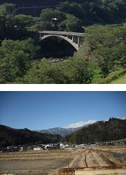 坂戸橋

村の風景